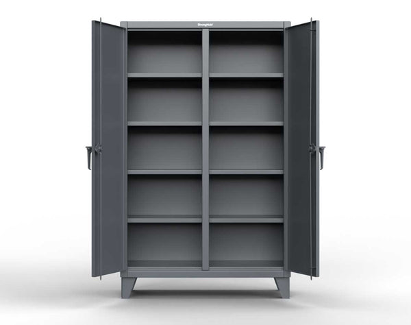StrongHold Extreme Duty 12 GA Double Shift Cabinet with 8 Shelves – 36 ...