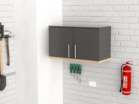 Image of Inval America Wall Mounted Garage Storage Cabinet GM-1940