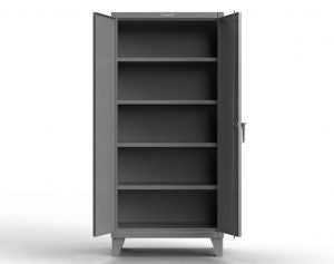 StrongHold Extreme Duty 12 GA Cabinet with 4 Shelves – 36 In. W x 24 In. D x 78 In. H