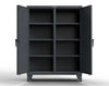 StrongHold Extreme Duty 12 GA Double Shift Cabinet with 6 Shelves – 36 In. W x 24 In. D x 66 In. H