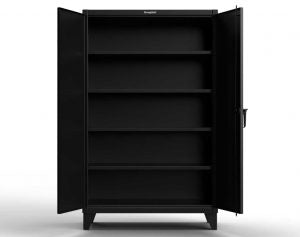 StrongHold Extreme Duty 12 GA Cabinet with 4 Shelves – 48 In. W x 24 In. D x 78 In. H