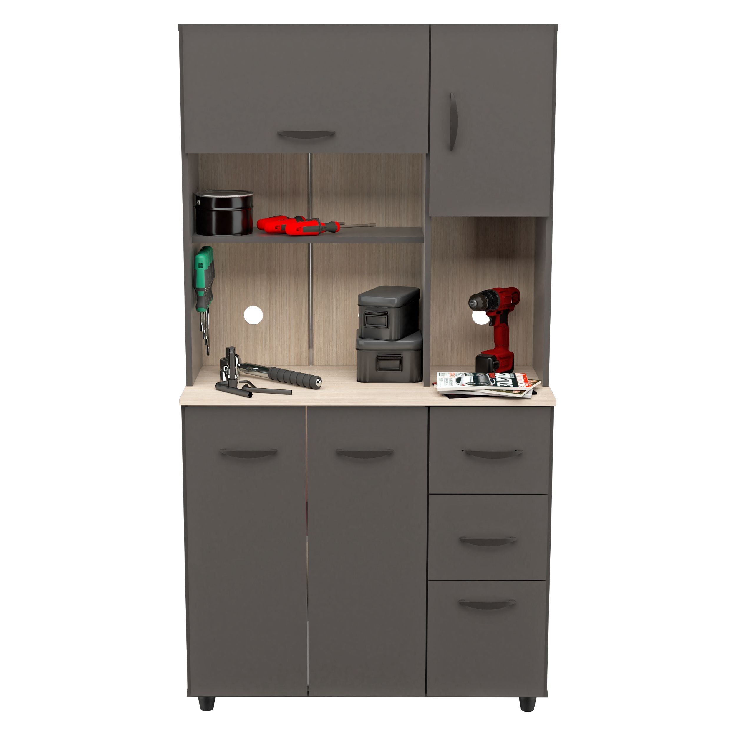 Inval America Garage Storage Cabinet GCM-068
