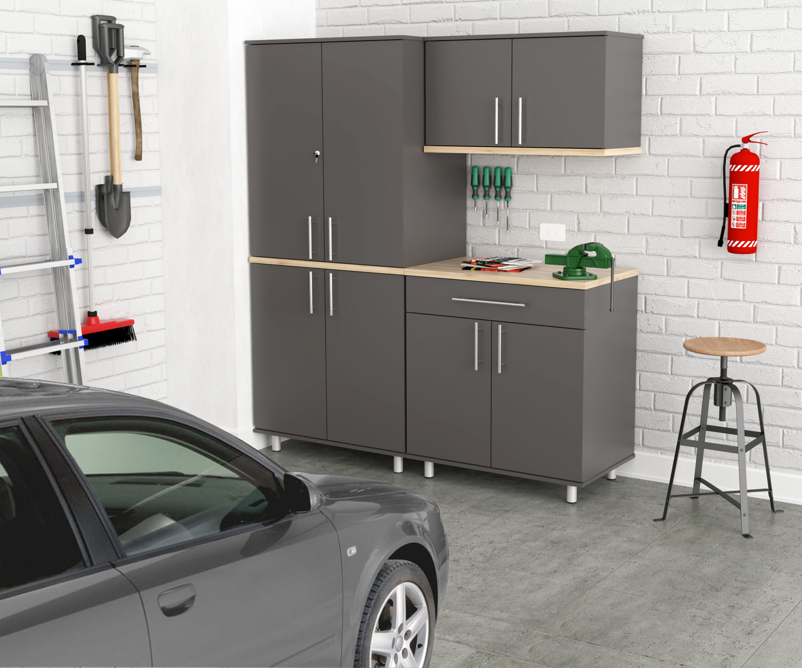 Inval America Garage Storage Cabinet GS-GP20