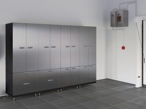 Image of Hercke Kit 7 – Locker Wall Garage Cabinet System