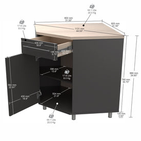 Inval America Garage Storage Cabinet GM-2540