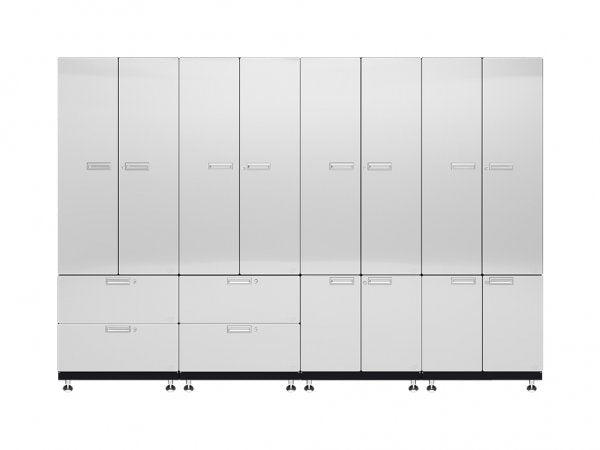 Hercke Kit 7 – Locker Wall Garage Cabinet System