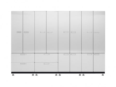 Image of Hercke Kit 7 – Locker Wall Garage Cabinet System