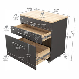 Inval America Garage Storage Cabinet GM-1840
